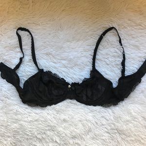 Victoria’s Secret “Body Unlined Demi” Black Bra